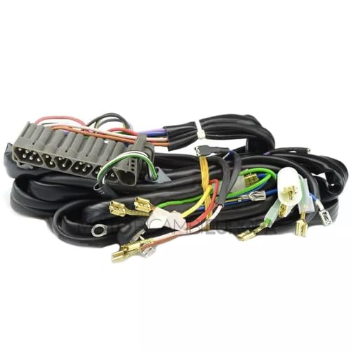 Impianto Elettrico Completo Impianto Cablaggio PER VESPA PX 125 150 200 E Arcobaleno Senza Avviamento Elettrico