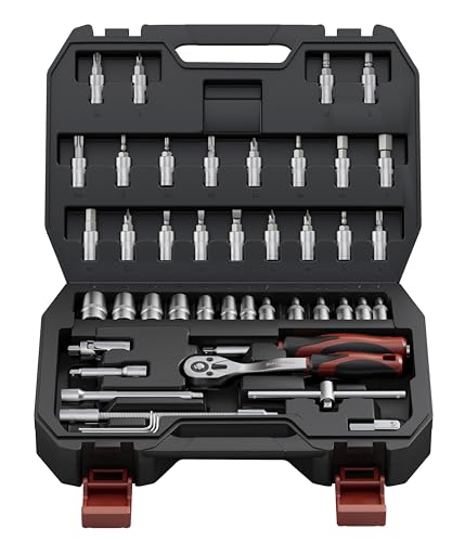 Buildskill 1/4 inch 46-Piece Socket Set 1/4" - 46 Pcs - Image 2