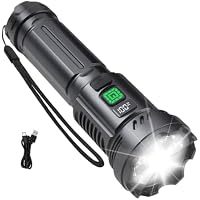 Rechargeable LED Flashlight with Digital Power Display only