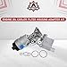 Engine Oil Cooler Filter Housing Kit with Gaskets, Cap & Seals - Replaces 55566784, 88179-91400 - Compatible with Buick & Chevy 1.4L Vehicles - Encore, Cruze, Cruze Limited, Sonic, Trax