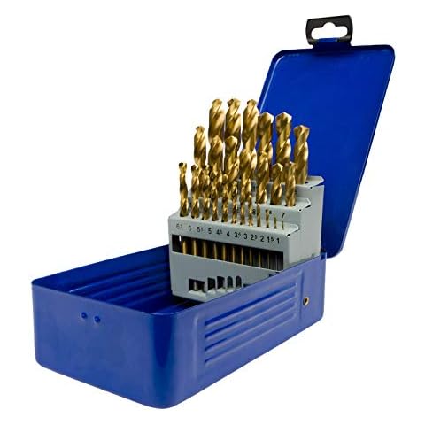 UK Drills HSS Titanium Drill Bit Set 25 Pieces Cover