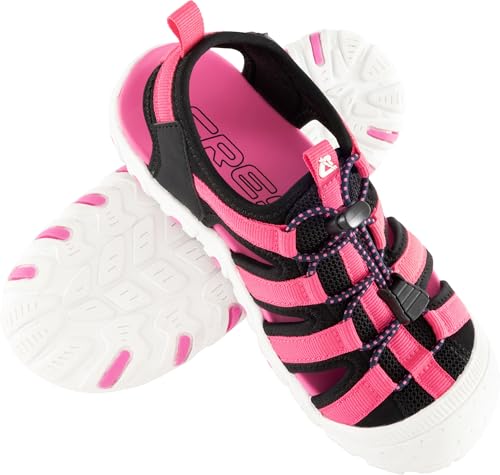 CRESSI Joy Sandals Pink/Black 26 - Sandalia de Trekking para Niños, Diseñada para Aventuras al Aire Libre y Entornos Acuáticos Seguros y Cómodos, Rosa/Negro, 26