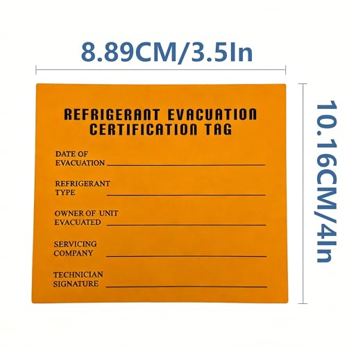Calcomanías de refrigeración de alta adherencia para procesos de evacuación 3