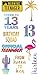 13th Birthday Temporary Tattoos - 4 Sheets - Funny Birthday Party Favors for Him or Her - Birthday Party Supplies, Gifts and Decorations