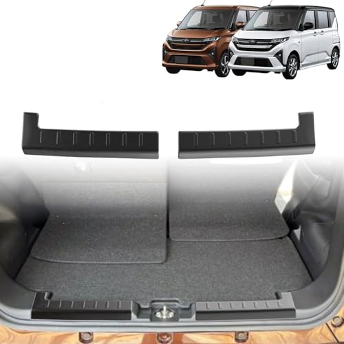 ダイハツ 新型 ムーヴ LA850S LA860S パーツ ラゲッジスカッフプレート リアバンパープロテクター トランクドアエントリーガード ステップガード テールエンドカバー 保護 傷防止 キズ防止 SUS304ステンレス製 内装 内装パーツ カスタム