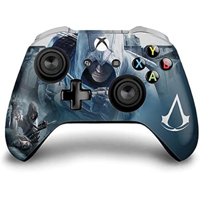 Head Case Designs Officially Licensed Assassin's Creed Alta&iuml;r Hidden Blade Key Art Vinyl Sticker Gaming Skin Decal Cover Compatible With Xbox One S/X Controller