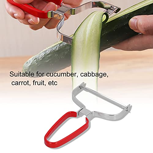 Descascador de legumes multifuncional de aço inoxidável descascador afiado manual de frutas pepino f