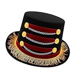 Ideal para magos, músicos, entusiastas del vintage y cualquier persona que busque un accesorio llamativo para fiestas temáticas o reuniones de disfraces