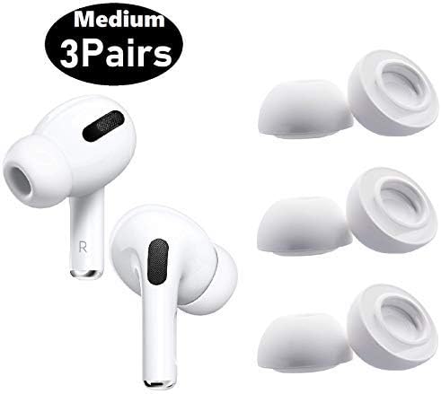 Miniatura 5 de BLLQ Fit in Case AirPods Pro - Funda de silicona compatible con AirPods Pro AirPods3 m Blanco (White M)