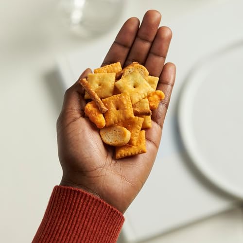 Cheez-It Snack Mix, Lunch Snacks, Double Cheese (6 Pouches)