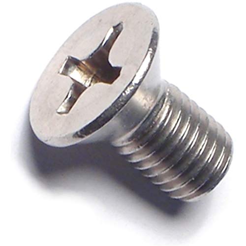 Hard-to-Find Fastener 014973194215 Phillips Flat Machine Screws, 1/4-28 x 1/2, Piece-12