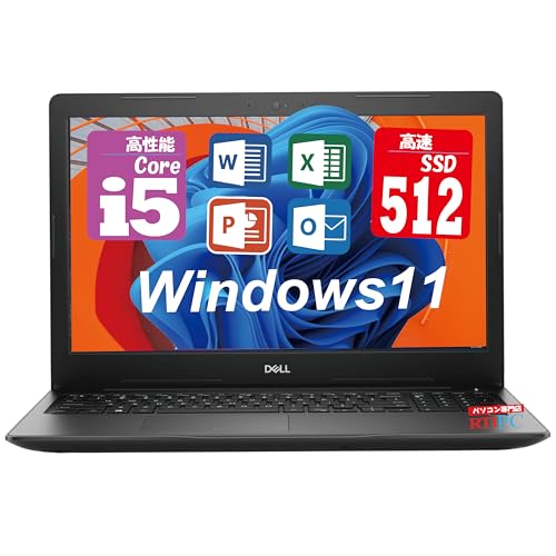 �y�����ςݕi�z Windows11 �m�[�g�p�\�R��Dell 3590 /15�^���/Office 2024/������ 16GB/SSD 512GB/�����\ Core i5 8250U /USB Type-C/HDMI/WEB�J����/�P�O�L�[�t��/�����ݒ�σp