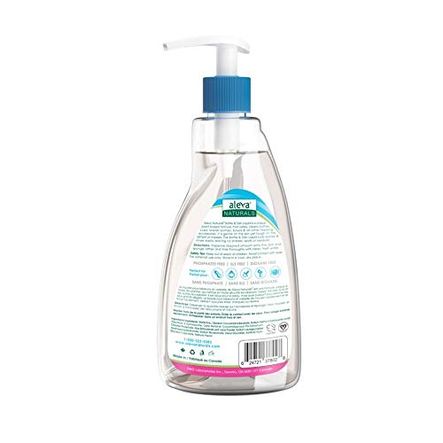 Aleva Naturals Hypoallergenic Bottle And Dish Wash Liquid, Plant-Based Cruelty-Free Formula With Refreshing Water Lily Scent, Dish Soap To Clean Baby Feeding Cups And Breast Pumps - 500Ml #TOP1