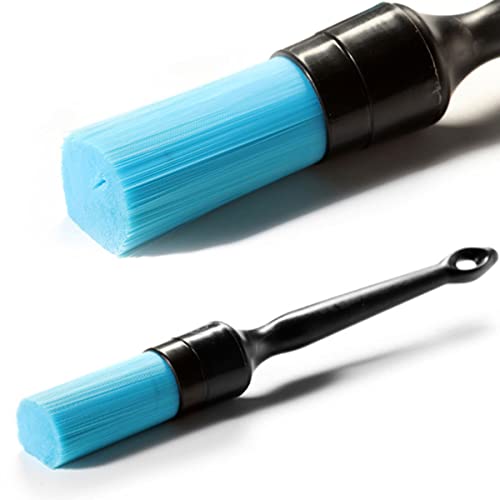 EUWBSSR Car Detailing Brush Acid and Alkali Resistant Automotive Detail Brush for Cleaning Interior