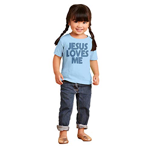 Jesus Loves Me Retro Christian Toddler Boy Girl T Shirt4