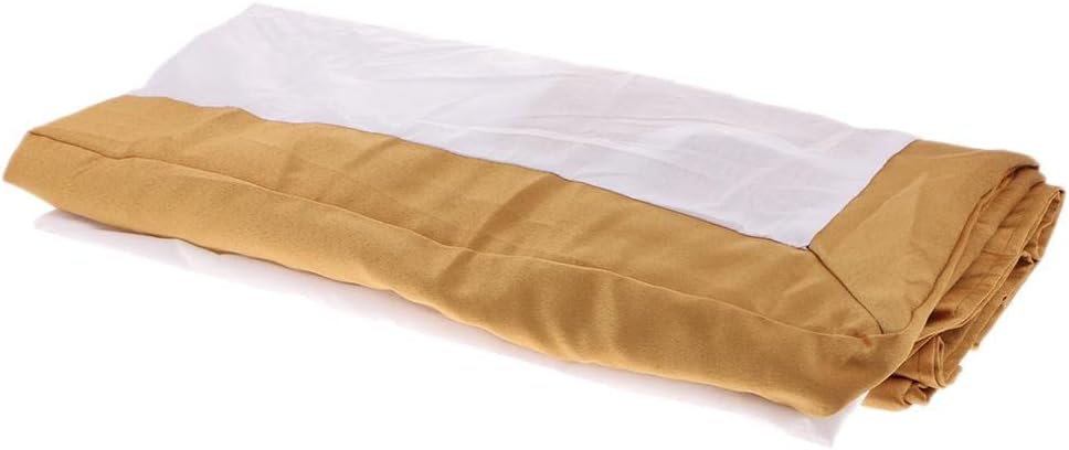 CALANDIS Polyester Extra Deep Frilled Valance Sheets Bed Skirt Bed Apron 200x200+25cm