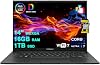ASUS Zenbook 14 Creator Laptop Pantalla táctil OLED Lumina WUXGA de 14" (500 nits HDR, 100% DCI-P3) Intel 16 núcleos Ultra 7 255H (hasta 13 Tops) 16GB RAM 1TB SSD para trabajo empresarial Win11 ICP Hub 2