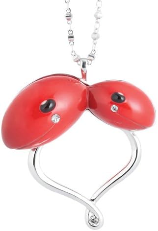 Franz Red Sprout Snake Necklace