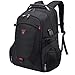 Tzowla Travel Laptop Backpack,Anti-Theft Water Resistant Business Luggage with TSA Lock&USB Charging Port Durable Computer Cooler Daypack for Men Women College School Bag Fit 17/18 inch Laptops-Black