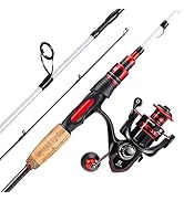 Sougayilang Fishing Combo, MH Fishing Rod and 2000/3000 Spinning Reel Set, Spinning Fishing Rod a...