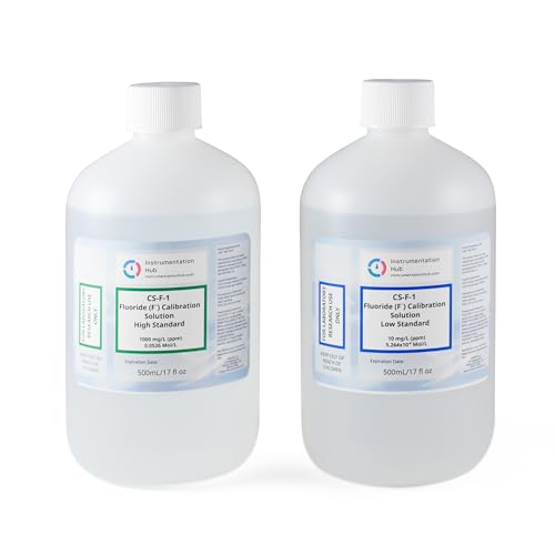 INSTRUMENTATIONHUB CS-F-1 Fluoride (F-) ISE Calibration Solution Set