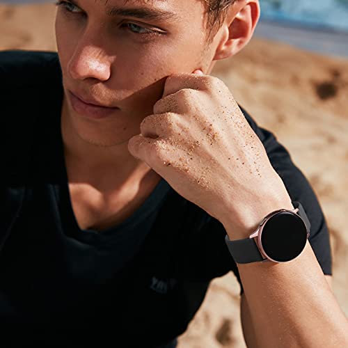 Lerobo Compatible For Samsung Galaxy Watch 5 Pro 45Mm 40Mm 44Mm/Galaxy Watch 4 Band/Galaxy Active 2 Watch Band/Galaxy Watch 3 Band 41Mm,6 Pack Soft Silicone Bands Men Women #TOP5