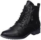mustang stiefeletten schwarz Obermaterial: synthetik Mustang Damen 1265-524 Stiefelette, schwarz, 40 EU