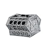 . 【Compact】 : Mesurant 11 cm x 11 cm x 8,5 cm, il offre un espace de rangement généreux sans prendre trop de place, permettant de garder vos stylos et petits objets bien organisés.