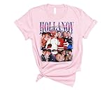 Heated Hockey Rivalry Love T Shirt Retro Romance Sports Theme Casual Short Sleeve Street Style Tee (Pink, Adult Large)