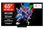 TCL 65Q7C 65 Zoll QD-Mini LED Fernseher, 4K HDR Premium 2600, Smart TV unterstützt durch Google TV (Dolby Vision IQ & Atmos, CrystGlow HVA Panel, Audio von Bang & Olufsen, 144Hz Motion Clarity Pro)