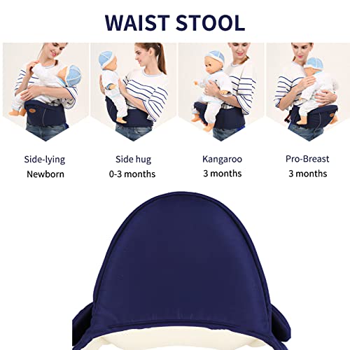 Pasgeboren taille, ergonomische babydrager, baby heupzitje, baby heupzitje instelbaar, babydrager rugzak met afneembare… - Image 4