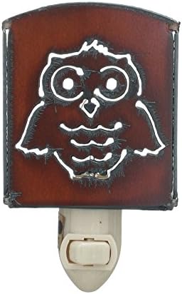 Rustic Ironwerks - Owl Night Light- Metal - 5" X 3" X 1.25"