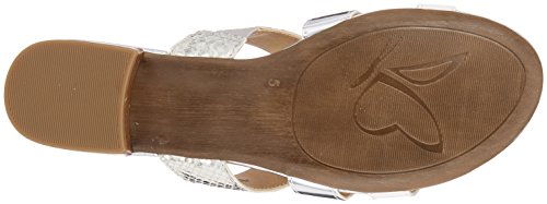 CAPRICE 27104, Ciabatte Donna, Bianco (White Multi...