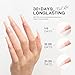 Soft Solid Nail Glue Gel: Clear Nail Gel for Press on Fake Nails Tips 20g for UV Cure Light Acrylic Builder Adhesive Gel Extension Strong Supplies