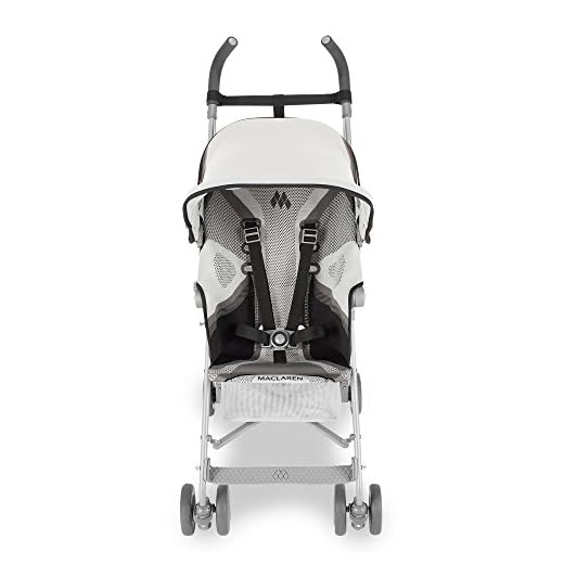 Maclaren Volo Wing Knit Silla de paseo, ligera, de los 6 meses hasta los 25 kg, suspensión en las 4 ruedas, Capota extensible con UPF 50+