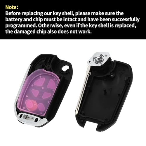 Coque de clé Toyota Tacoma usée : solution boîtier 3 boutons GQ43VT20T