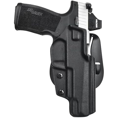Maxtor Tactical OWB Paddle Holster fits Sig Sauer P322-COMP (Right, Black) Cover
