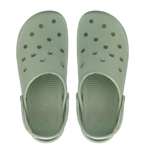Image of CASSIEY Men's Lightweight Classic Clogs || Sandals with Adjustable Back Strap for Men