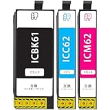【埼京企画】エプソン用 ICBK61 + ICC62
