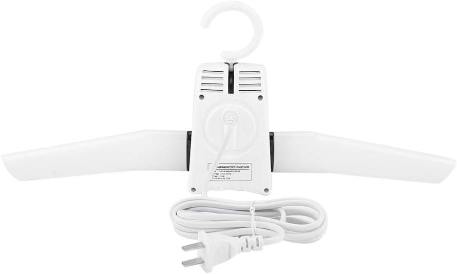 Fdit Portable Electric Clothes Dryer, Foldable Drying Hanger with Hot and Cold Modes, Timer, 150W, 110-240V, for Shoes, Underwear, Baby Clothes