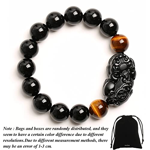 Bracelet obsidienne noire contre les énergies négatives - 6