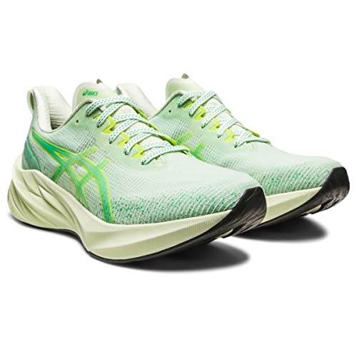 ASICS Men's NOVABLAST 3 LE Running Shoes, 15, Whisper Green/Cilantro