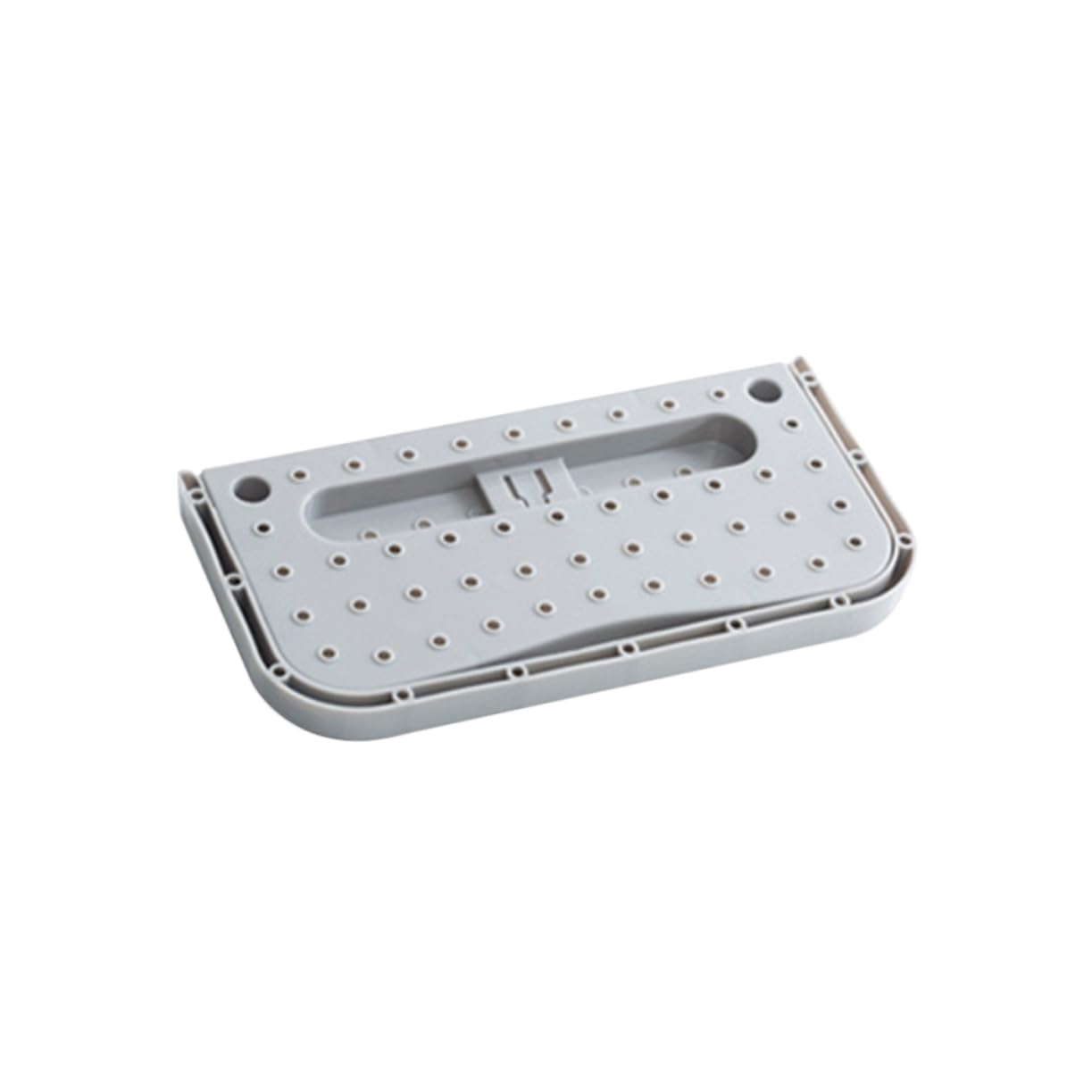 MUSISALY Wall-Mounted Shoe Rack Integrated Shoe Holder for Space-Saving Storage Easy Installation Non- Grey for Bathroom and Closet Organization