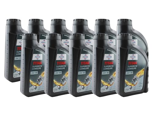 Aceite para motor Fuchs Titan Supersyn 0W-40 11 x 1L