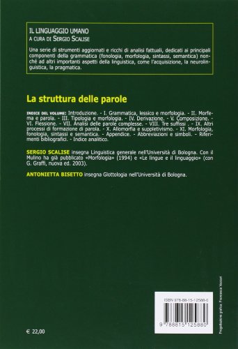 La struttura delle parole