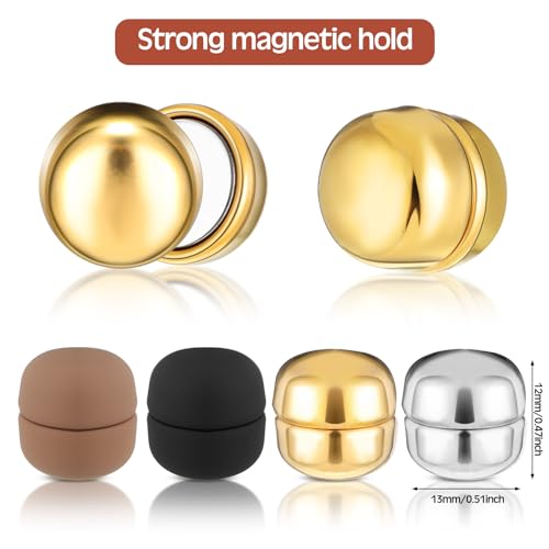 4 Set Muslim Hijab Scarfs with Magnetic Pins Chiffon Head Wrap Scarf for Women Soft Head Scarves Long Wraps Muslim Scarf Strength Hijab Pins Ramadan Outfit for Women2