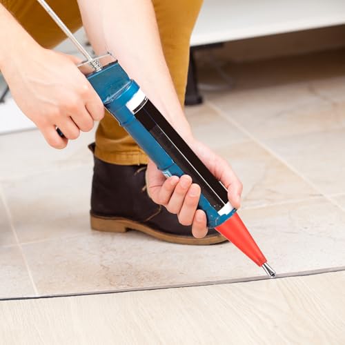 26-in-1 Ein Satz einteiliger Edelstahldüsen Silikon zum Abdichten, Kartuschenspitzen, Silikondüsen Universal Integrierte Gummidüse Werkzeug Kit, Edelstahl Dichtungsdüse Werkzeug Silikontüllen