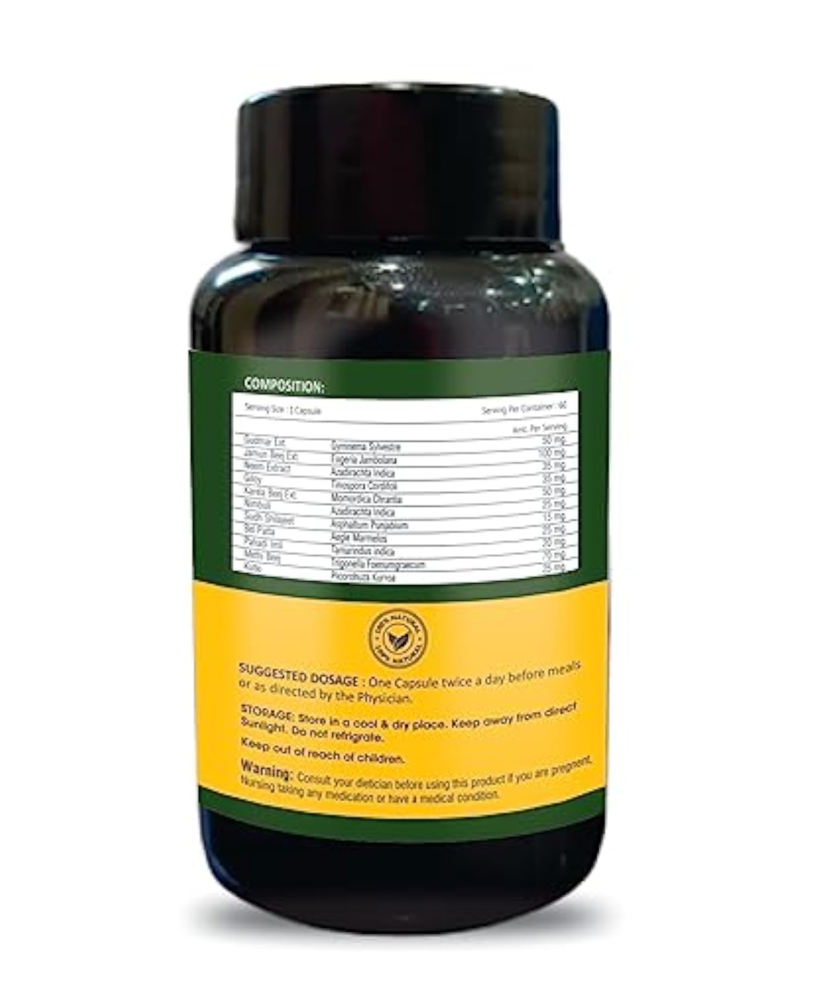Diabetic Care Capsule with Karela & Jamun