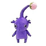 Vadkind Pikmin Plush, 11.8inch Purple Pikmin Plushies Toy for Game Fans Gift, Cute Stuffed Animal Doll for Kids Boys and Girls