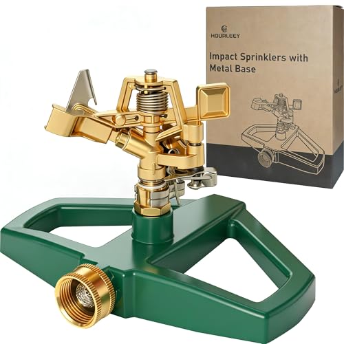 Hourleey Impact Pulsating Sprinklers for Yard